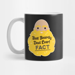 Best (Blond) Beardy Dad Ever FACT! Mug